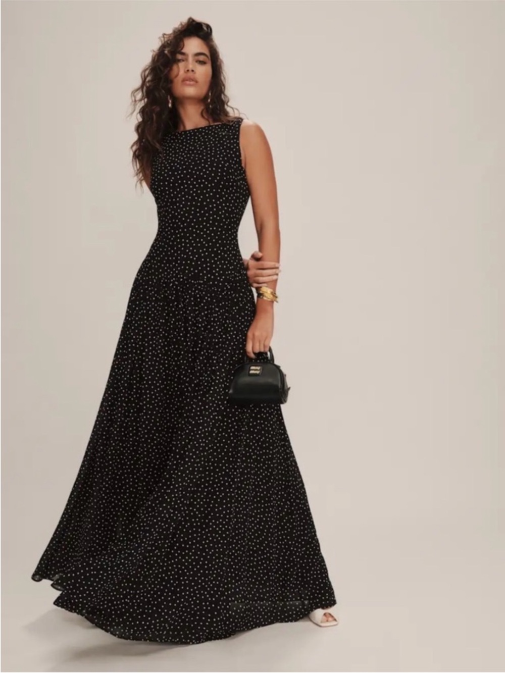 NWT • Reformation Camella Dress in Selene - size 0 - Picture 4 of 7